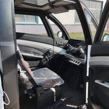 EEC Enclosed Tricycle Tuk Tuk Electric Motorcycle Vehicle Three-wheel For Pickup Delivery