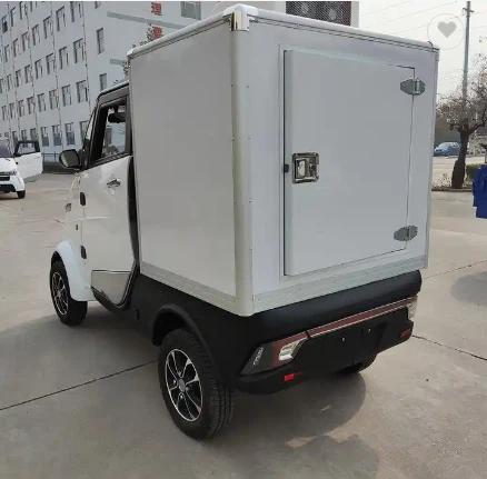 L6e Fast Food Delivery Electric Vehicle For Pizza Restaurant With Cooling System